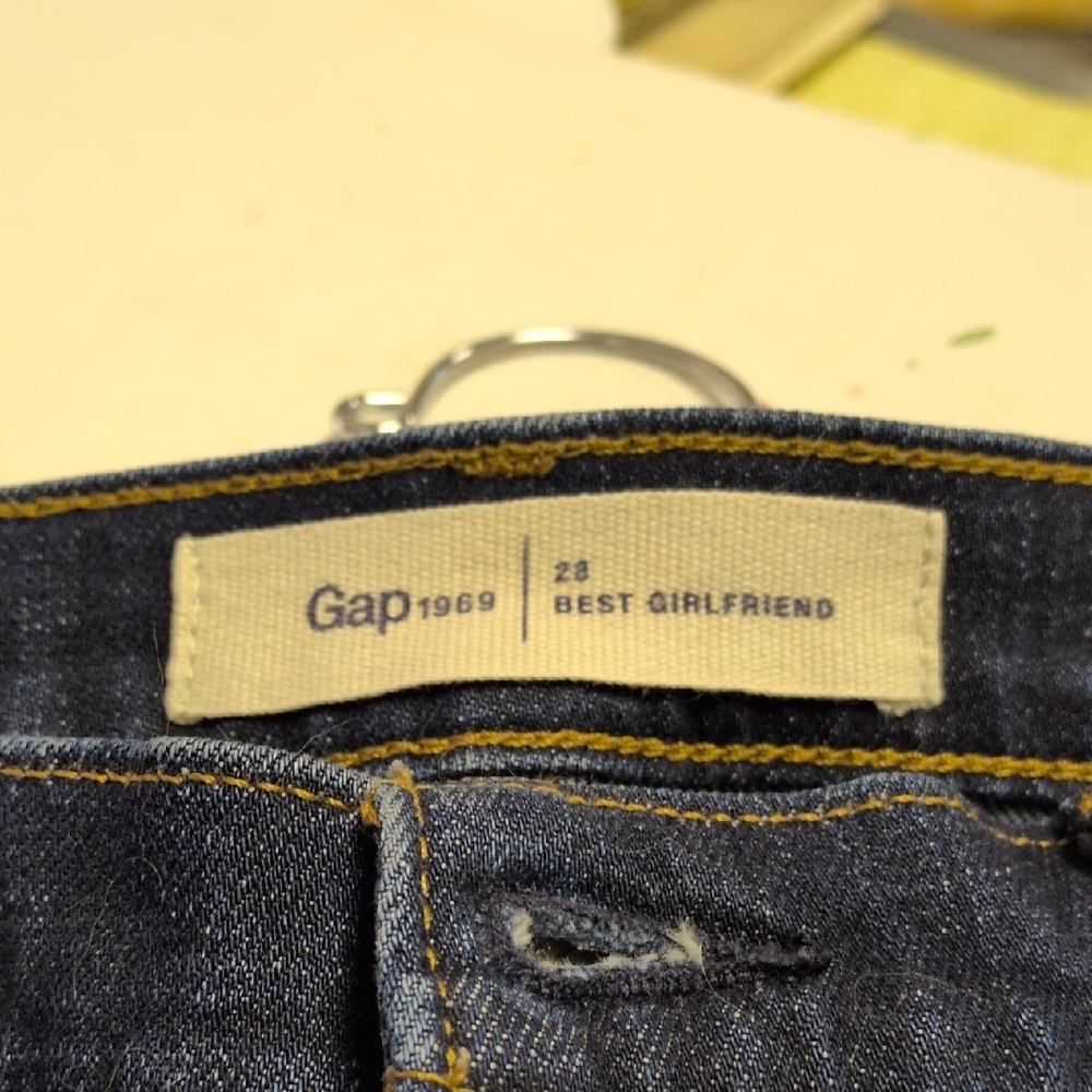 GAP 1969 Best Girlfriend Jeans in Dark Blue